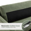 Cicero 204Cm Linen Flared Arm Sofa-979133226