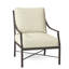 Fauteuil en aluminium Monaco - gris ardoise-62355708-69976249-69976247