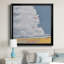 «White Clouds Blue Sky I», reproduction d'art sur toile encadrée-1310563183-1310563180