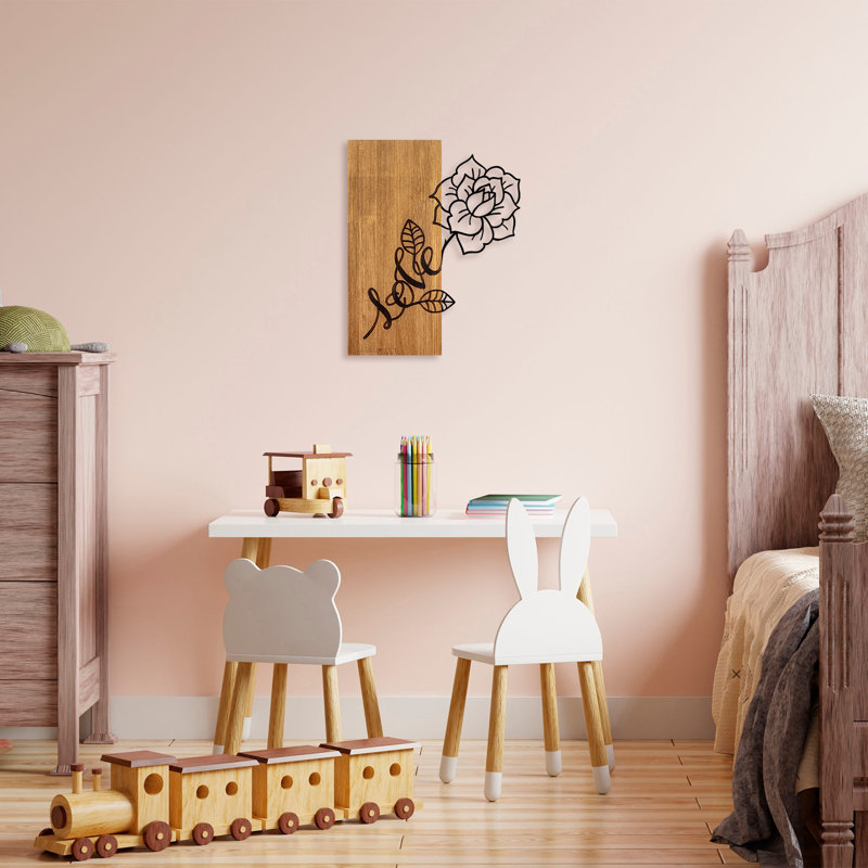 Décoration murale en bois