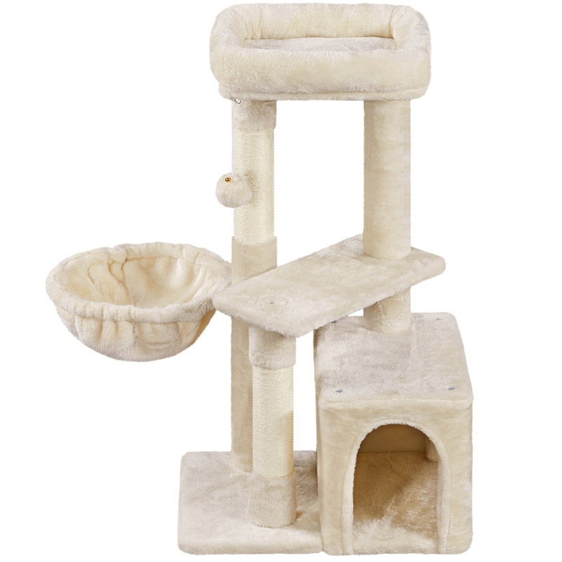 Arbre à chat 33 ", Beige