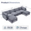Canapé modulaire surdimensionné Heffernan-738220076-784555828