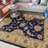 Weisgerber Oriental Navy/Beige Area Rug-32089067