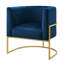 Fauteuil d'appoint rembourré Lanre-347023124