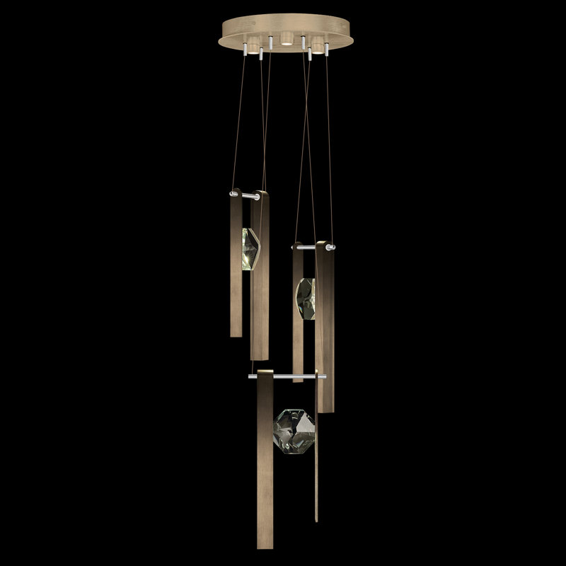 Aria 3 - Light LED Pendant, Soft Ombre Bronze