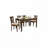 2pc Dining Chair Set