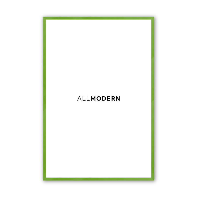 Willette Solid Wood Picture Frame, 9.75" W x 11.75" H, Fresh Lime