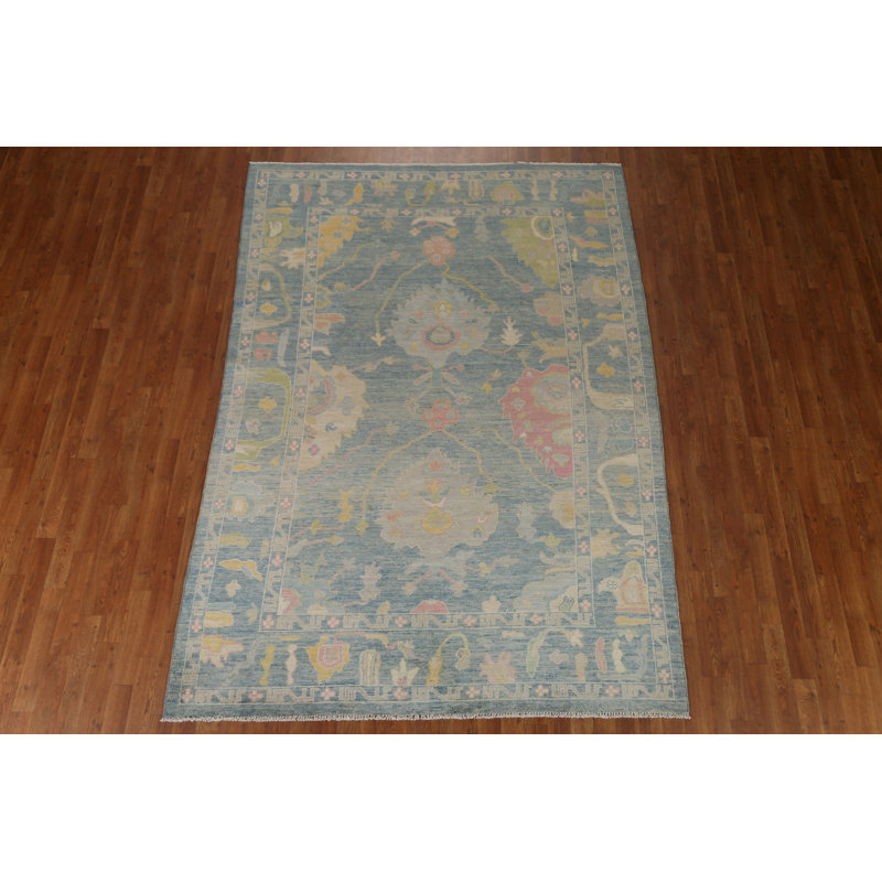 Cotton Floral Indoor Rug
