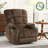 Bayani 27.2" Extra Wide Lay Flat Dual Motor Power Recliner Lift Chair with Massage and Heat, Infinite Position, Fabric-374905682