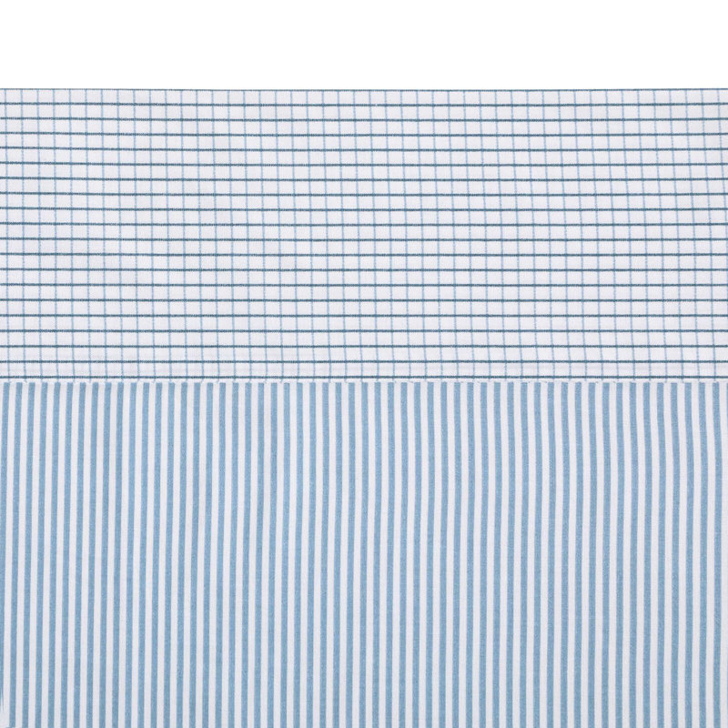 Tommy Hilfiger Printed Percale Cotton Sheet Set, King Sheet Set with 2 Pillowcases, Blue