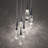 Hibiscus 9 - Light LED Cluster Pendant-70593605