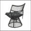 Chaise et table d'appoint