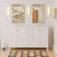 Ensemble de meuble-lavabo double 60 po Claudett-1868869655-1868869648