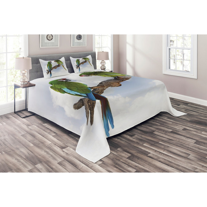 Coastal Polyester Coverlet