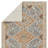 Murphie Handmade Medallion Blue/Brown Area Rug-1555054406