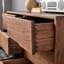 Buffet multi-tiroirs en bois massif avec rangement-129019552