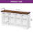 2 Tier Cube Bookcase Modern Bookshelf with 8 Cubes-502857160-502857161