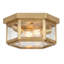 Brass Traditions - Branford - 2 lumières - 28 cm - Laiton antique - Laiton massif - Semi-encastré-135152348-135152349