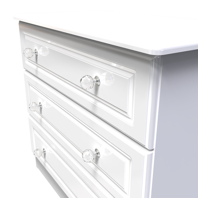 Fully Assembled Jacey 3 Drawer Chest