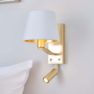 Hope Steel LED Armed Sconce
