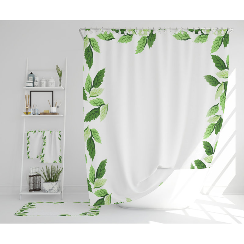 Nathally Polyester Shower Curtain Set