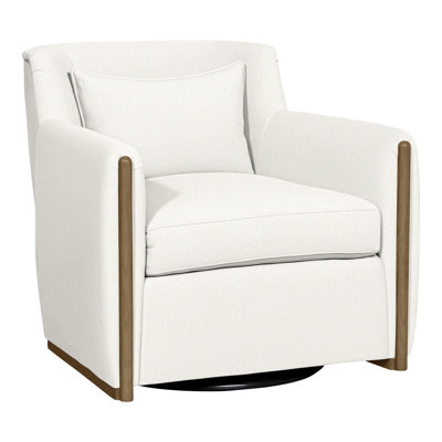 Fauteuil pivotant rembourré Thom Filicia Home