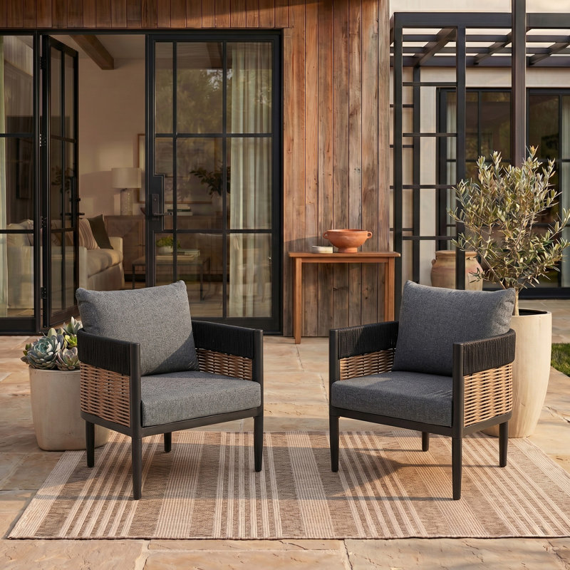 Harrison Chair Set Of 2, Gray