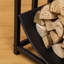 42cm W Metal Log Rack