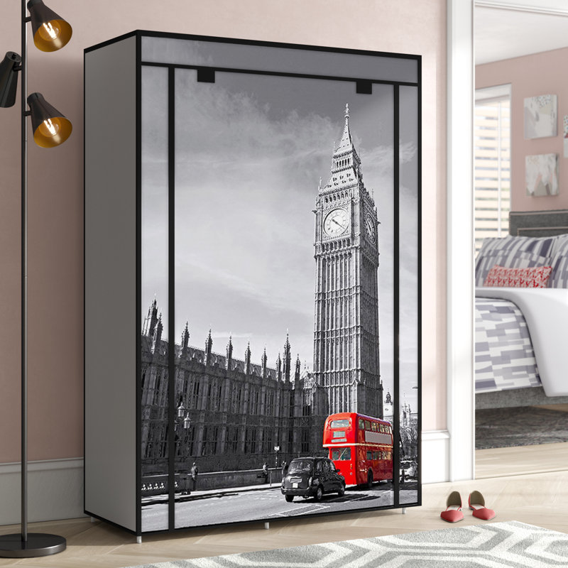 42 " Fabric Portable Wardrobe