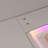 51.2" Vanity Desk With RGB LED Light Strip, Modern Glass Top Makeup Vanity With 11 Drawers, Large Dressing Table With 6 Color Lighting Modes For Bedroom