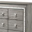 Commode en chêne gris clair