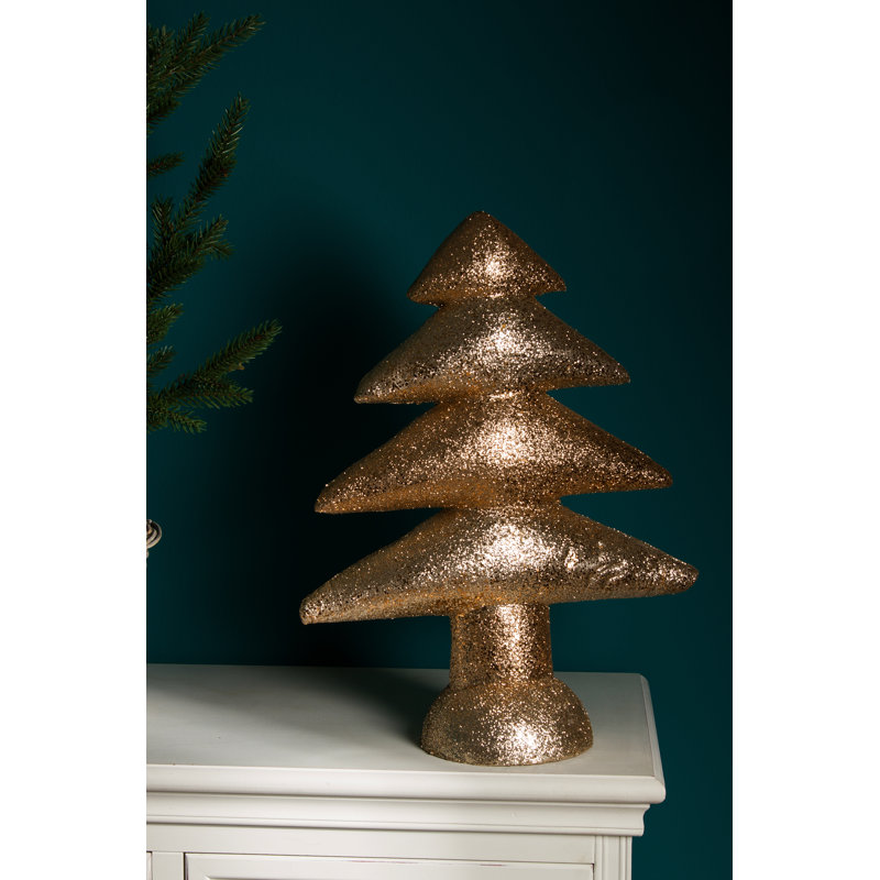 Christmas Tabletop Tree, 44cm H x 35cm W x 14cm D