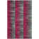 Tapis fuchsia / gris anthracite Maomina