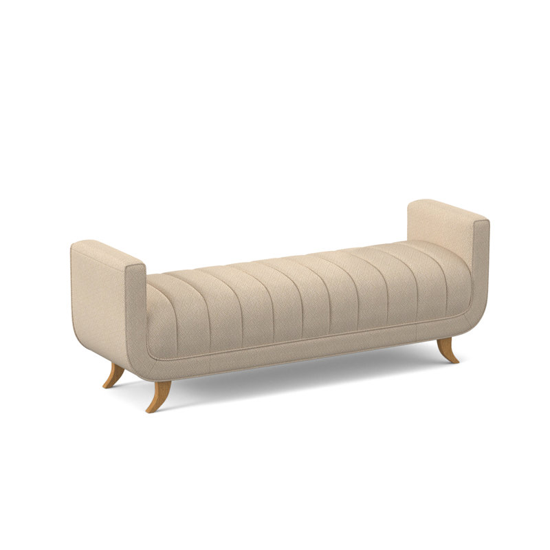 Banc avec revêtement, Ambre, Filigrane ivoire