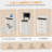 3 in 1 Vanity Desk with open Top Mirror,Small Make Up Vanity Set with Visible Glass Desktop,Makeup Vanity with 3 Drawers