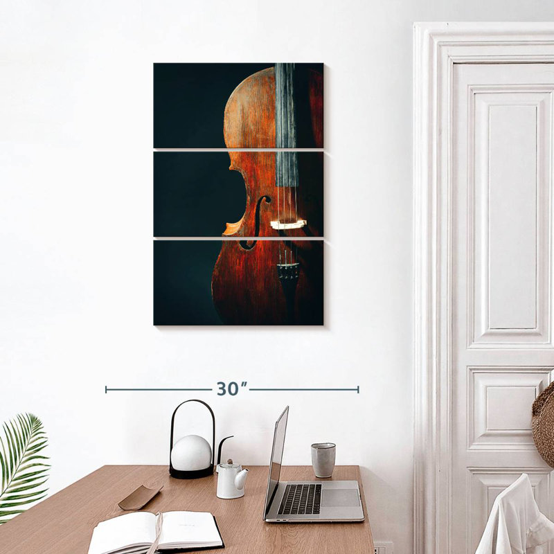 Abarca Classical Old Cello, 32" H x 20" W