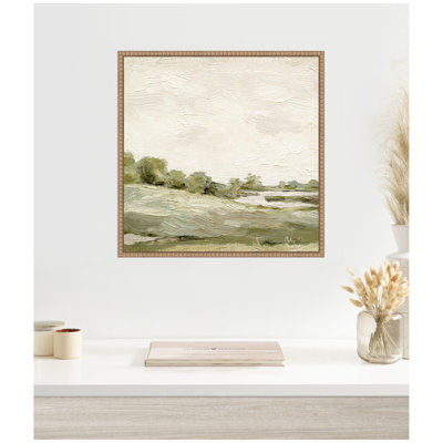 «Petit View No 7» par Mackenzie Nelson, reproduction d'art sur toile encadrée