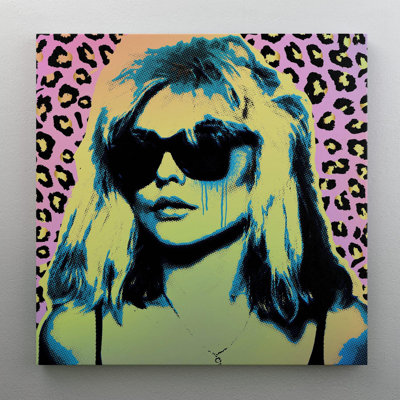 Blondie in Leopard Print 1 Piece Wall Art on Canvas