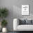  'Manhattan' by Lettered & Lined Canvas Wall Art, 18" x 26"