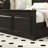 Farmhouse Bed Frame With Bookcase Storage Headboard, Charging Station And LED Lights-437135281-461465110