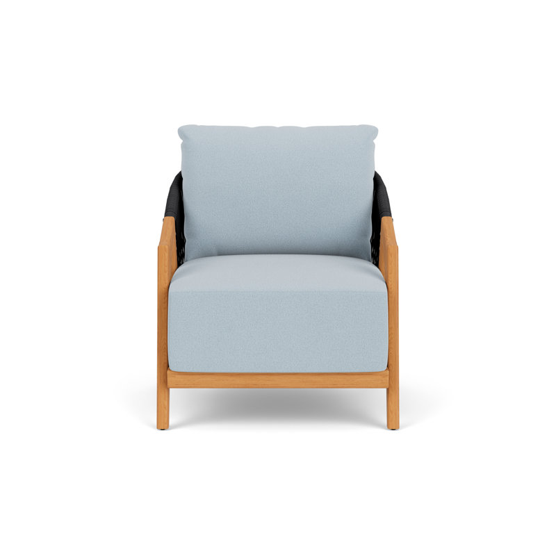 Alpine Outdoor Teak Armchair, Unearth Dew