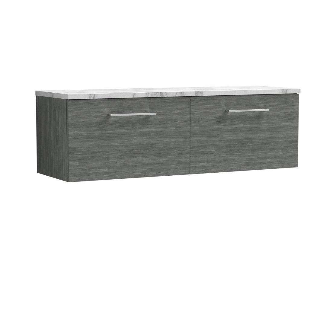 Arno 47.44cm Double Bathroom Vanity Base Only