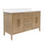 Meuble-lavabo double 60 po Parisian