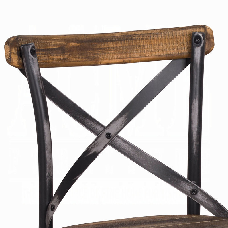Chaise de bar Modern Evolve,  Noir antique