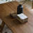 Log Style Durable Teak Large Rectangular Desk-1240191046