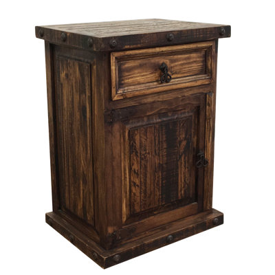 Fresno 24'' W Solid Wood Nightstand