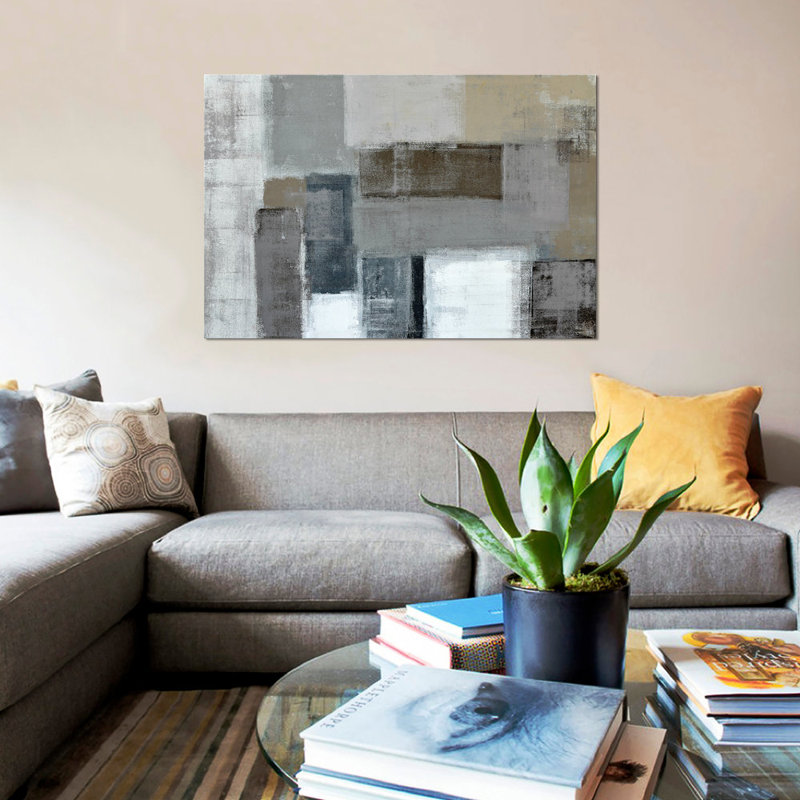 « the labyrinthe », impression sur toile, H 8 po x l 12 po x P 0,75 po, Toile tendue, Pas de tapis