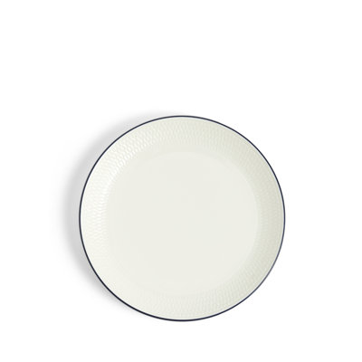 Gio Blue 6.7in Plate Blue Line