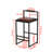 Comfortable and Stylish Bar Stool Set with Long-Lasting Materials for Diverse Settings