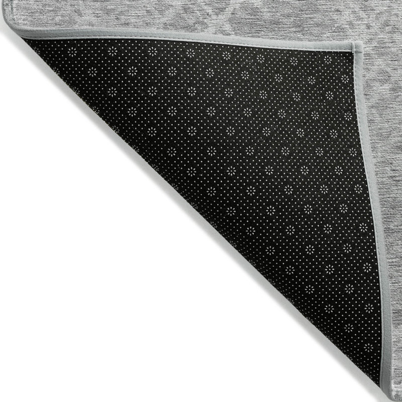 Tapis intérieur / extérieur en polyester tissé à la machine Malchow, Rectangle 8 pi x 10 pi